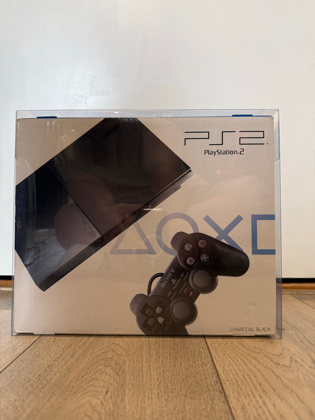 PS2 Slim in gesealde doos - Extreem goede staat!, Zwart, Nieuw, Ophalen of Verzenden, Met geheugenkaart