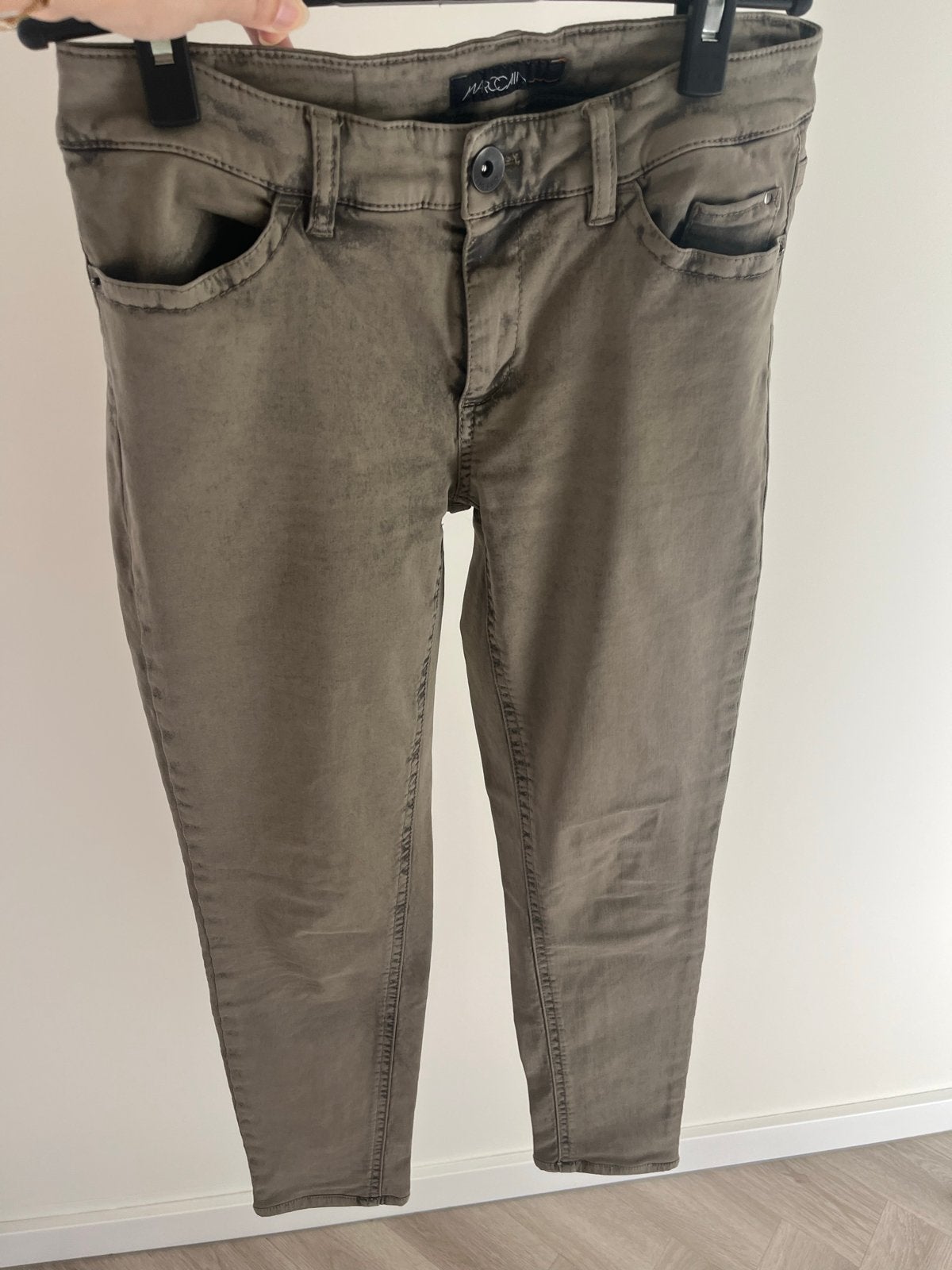Marccain Groen Grijze Stoere Jeans Maat 36, Ophalen of Verzenden, Gedragen, Overige kleuren, W28 - W29 (confectie 36)