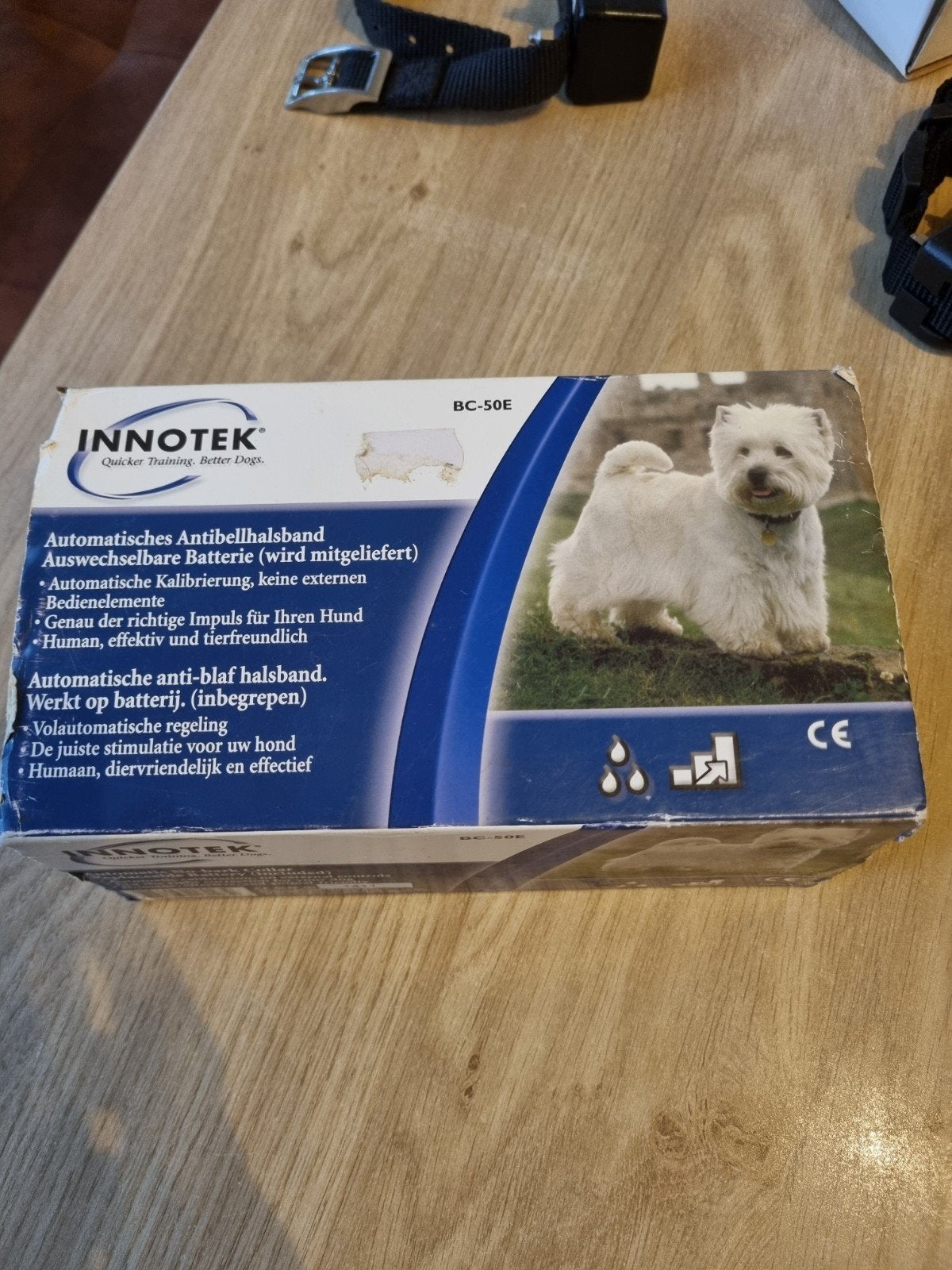 Anti- blaf halsband, Dieren en Toebehoren, Ophalen of Verzenden, Gebruikt