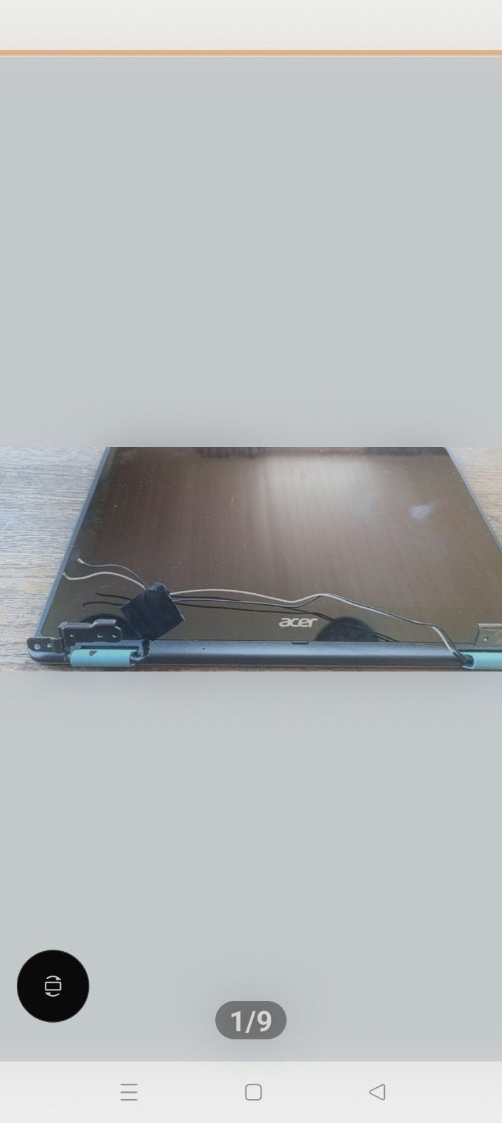 Touchscreen
Van een Acer spin
Sp113- 31-C1YD, Ophalen