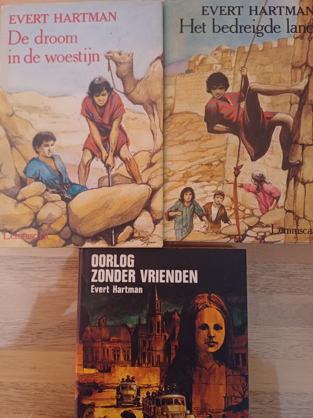 Evert Hartman 6 bekende titels in prima conditie., Ophalen of Verzenden, Zo goed als nieuw