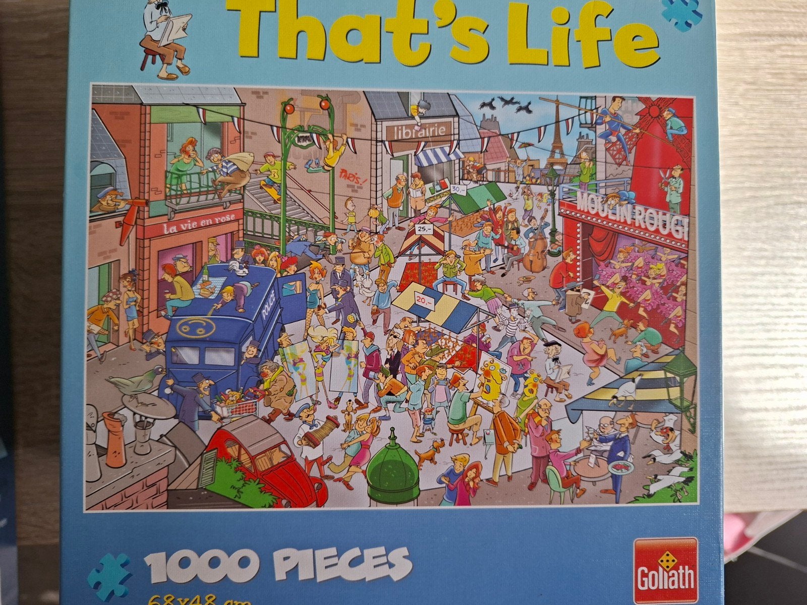 that's life puzzels 1000 stukjes, Ophalen, 500 t/m 1500 stukjes, Zo goed als nieuw