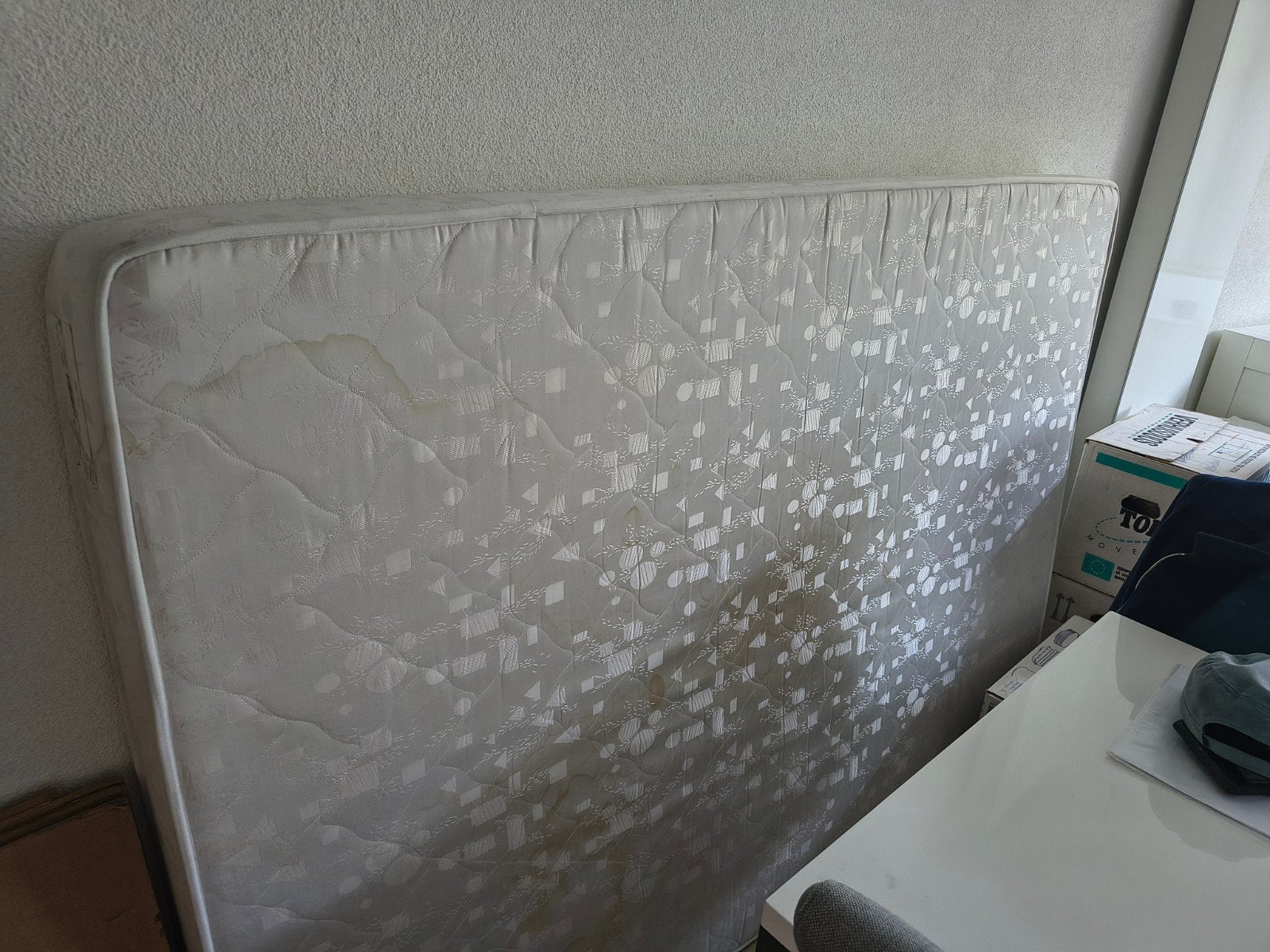 gratis 2 persoons matras, Ophalen, Gebruikt, Tweepersoons, 140 cm
