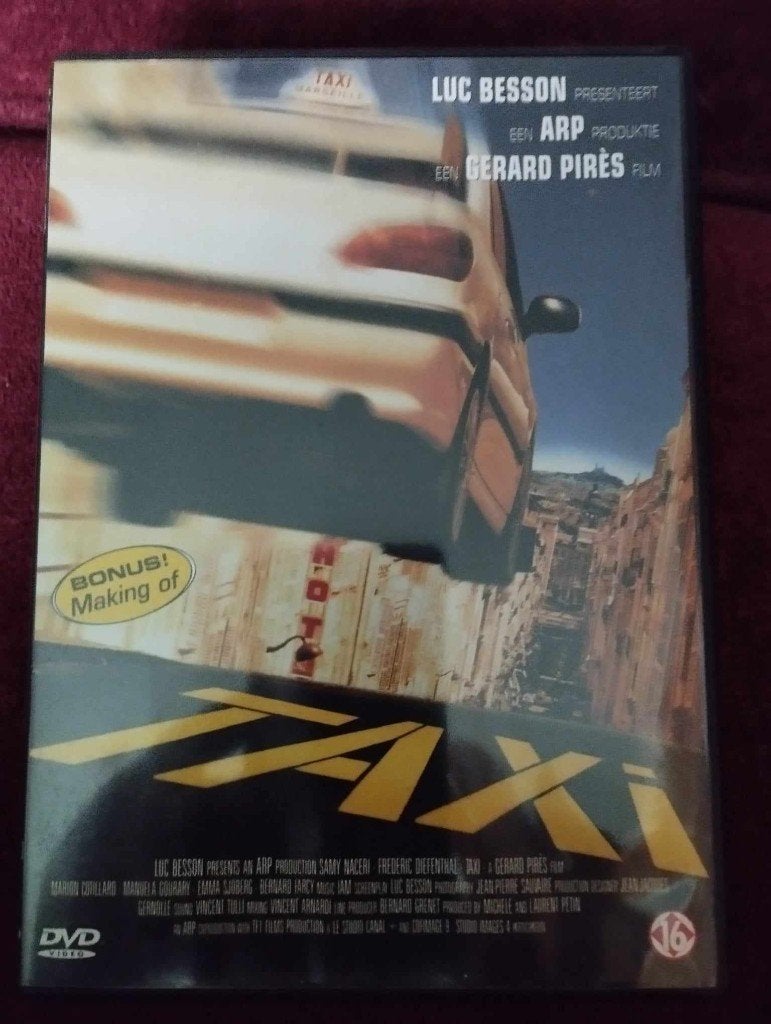 Taxi 1-2 dvds, Cd's en Dvd's, Ophalen, Actiekomedie, Vanaf 16 jaar, Nederlands