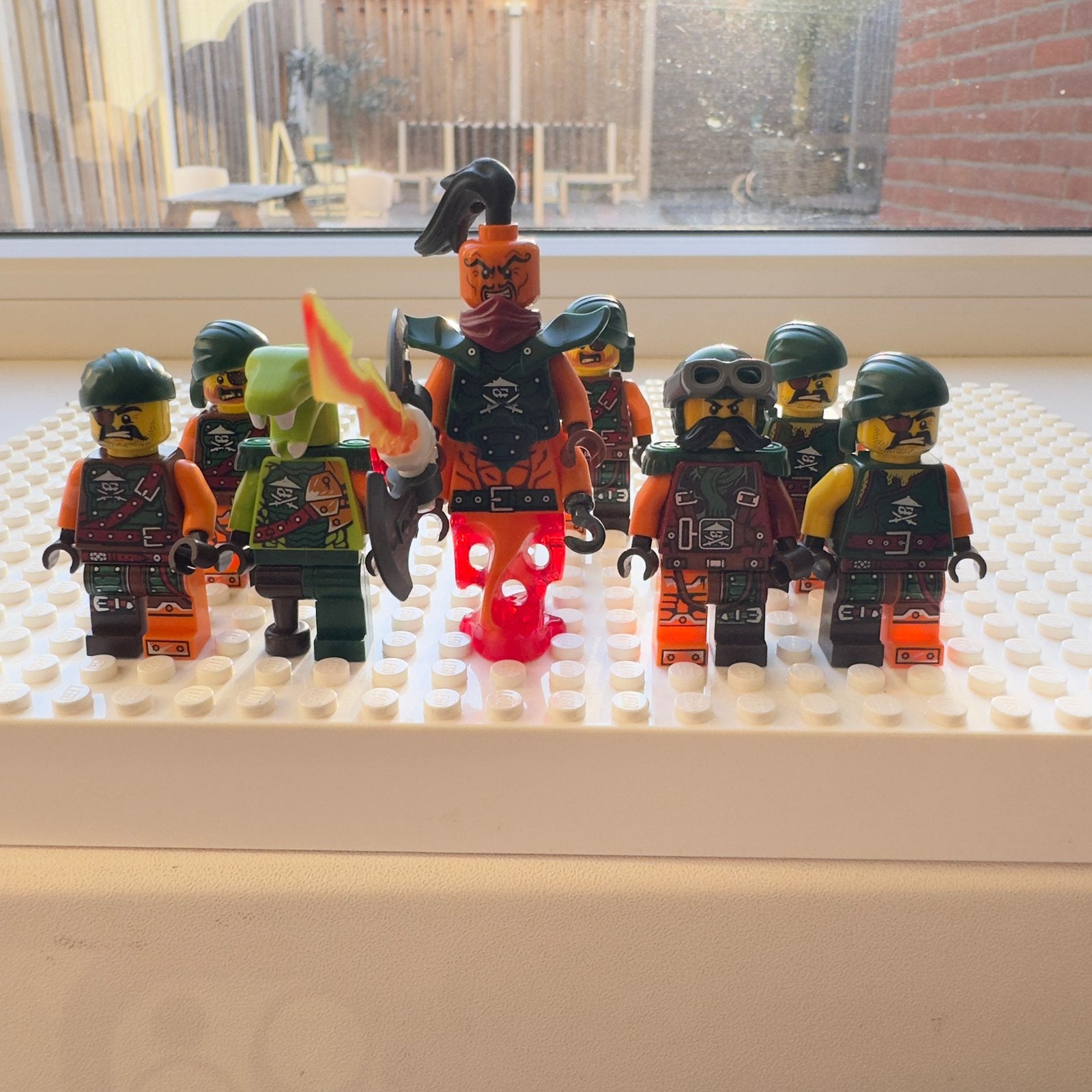 LEGO Ninjago Skybound lot – Nadakhan, Flintlocke, Clancee +, Ophalen of Verzenden, Zo goed als nieuw