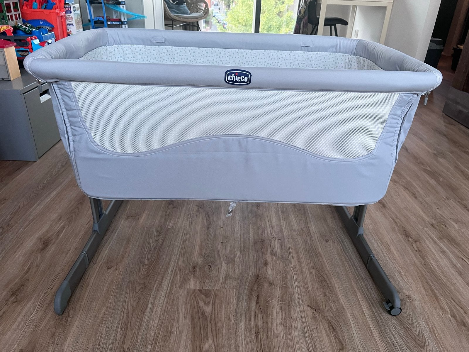 Chicco Next2Me Co-sleeper - Compact en compleet, Ophalen, Zo goed als nieuw, Wieg