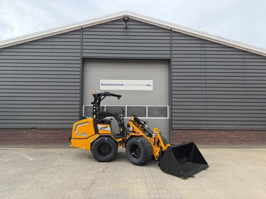 Giant G2700 X-TRA HD+ minishovel GEEL (veel opties: tandempo