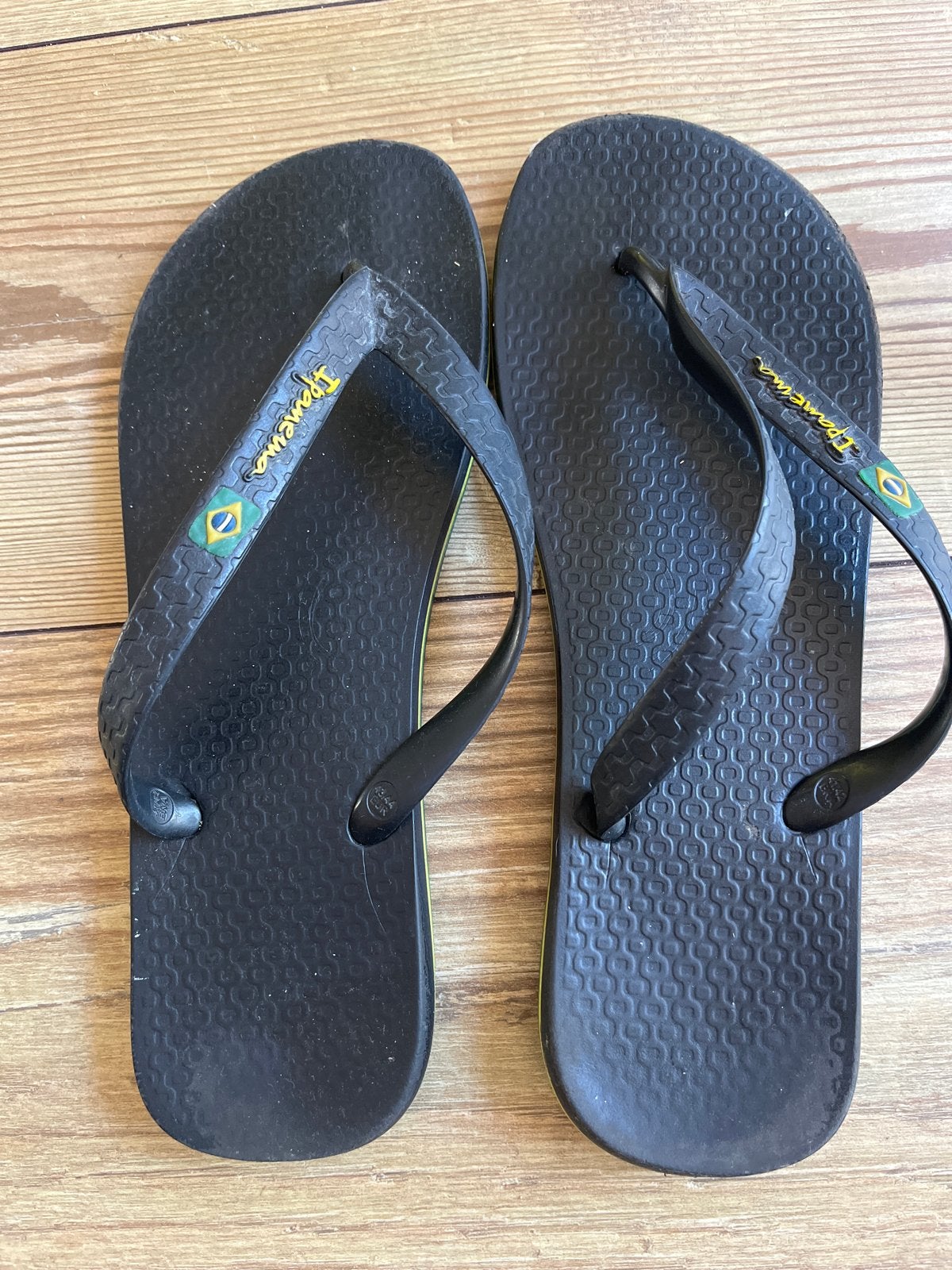 Ipanema slippers maat 43/44, Ophalen of Verzenden, Gedragen, Zwart, Slippers