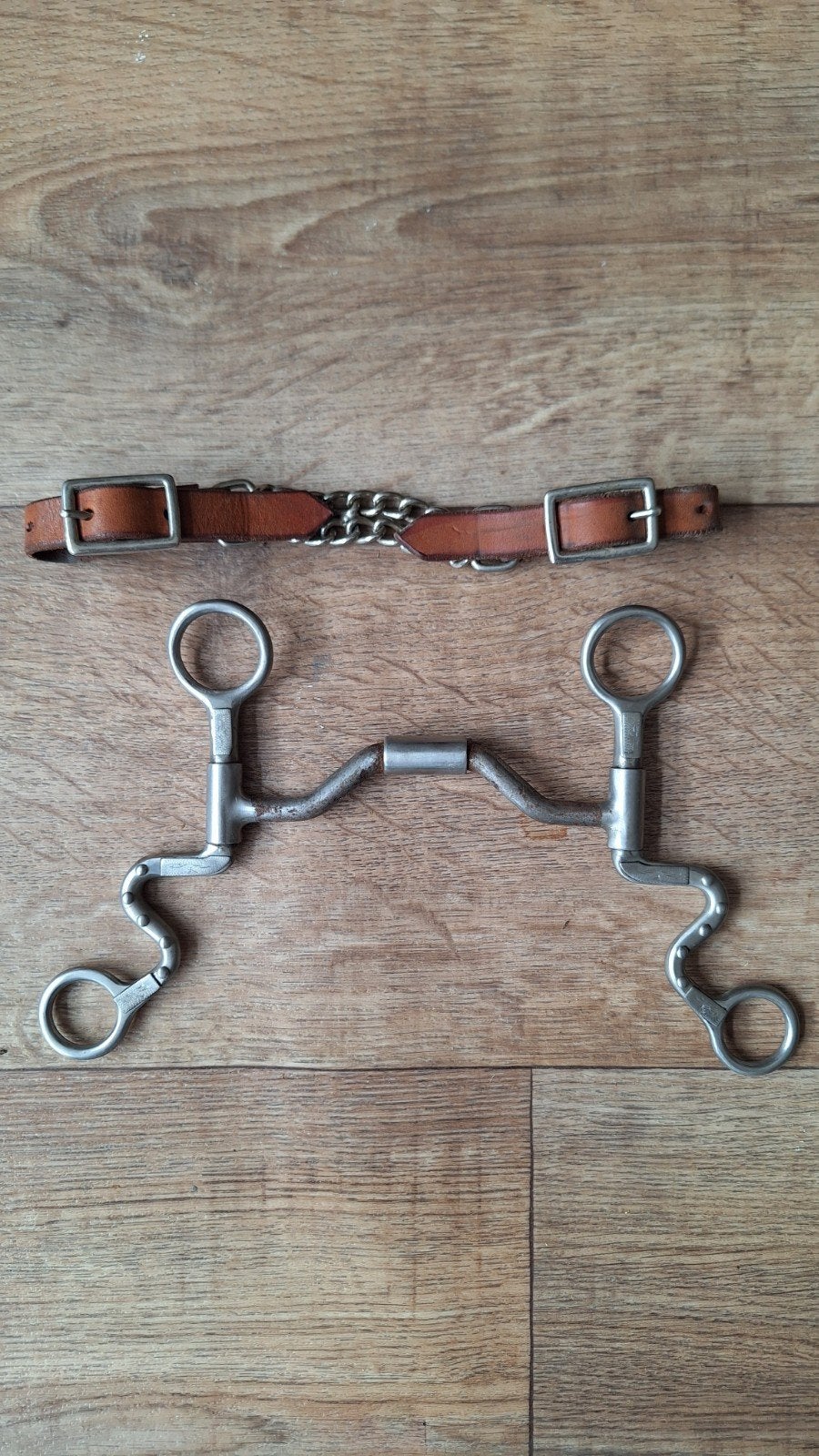FG Low Port Hinged Futurity Bit, Dieren en Toebehoren, Ophalen of Verzenden, Gebruikt, Overige disciplines