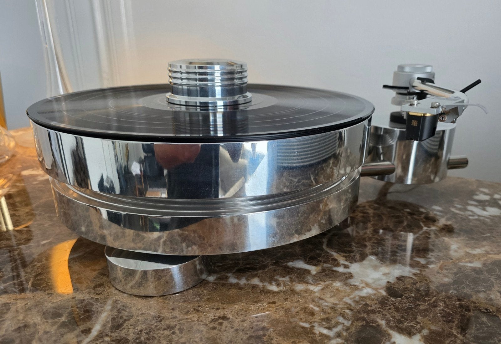 Transrotor Max platenspeler met nieuw Hana ML element, Audio, Tv en Foto, Platenspelers, Zo goed als nieuw, Overige merken, Ophalen of Verzenden