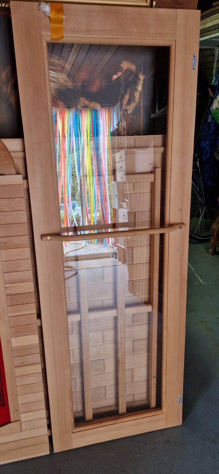 InfraSense infrarood sauna 2 persoons, Ophalen, Gebruikt, Complete sauna