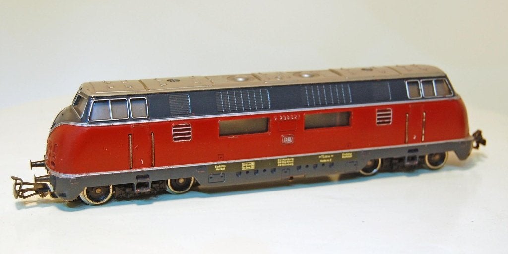 Märklin 3021 DB Baureihe V200 analoog, Wisselstroom, Gebruikt, Locomotief, Ophalen of Verzenden