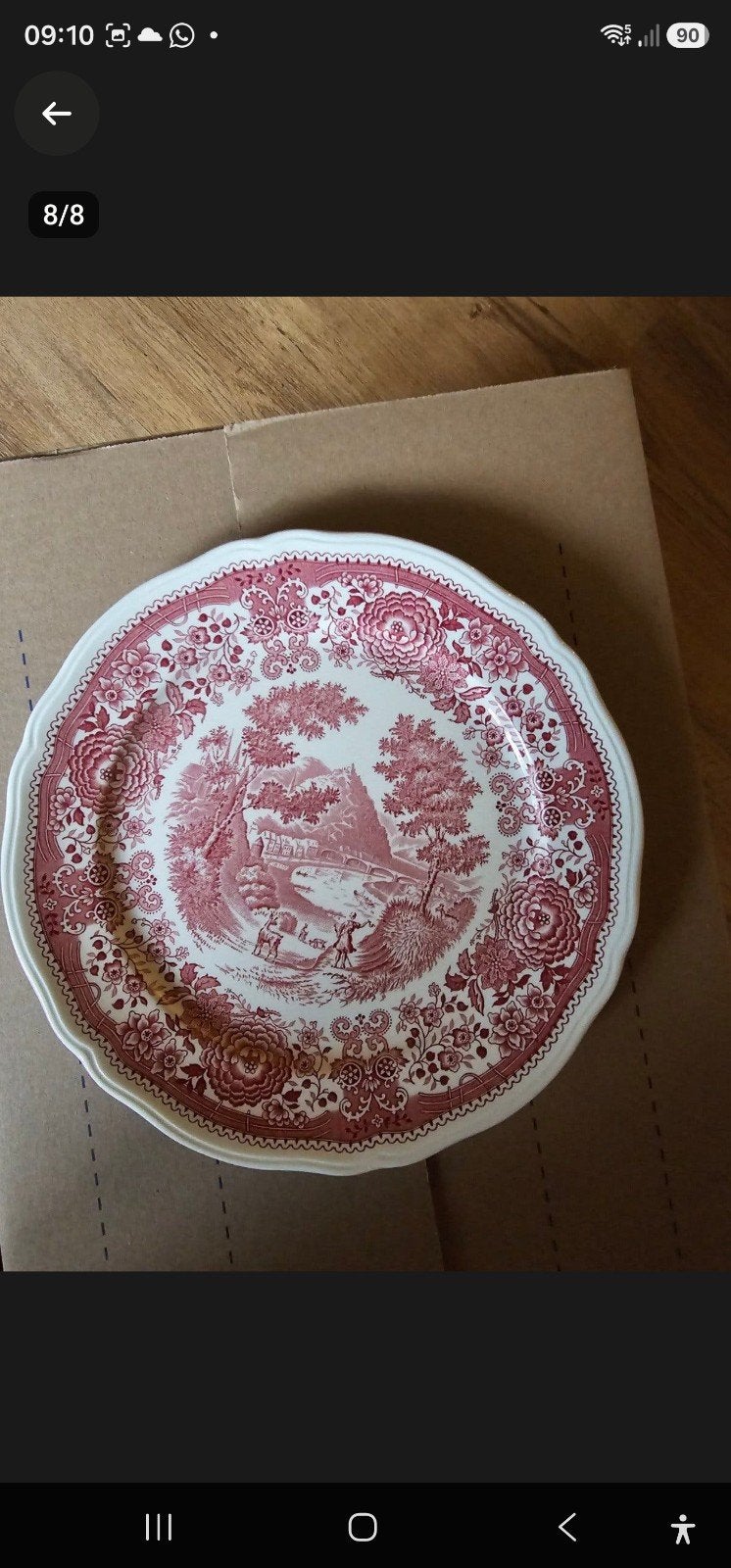Vintage Burgenland servies - Villeroy & Boch 3 delig, Ophalen