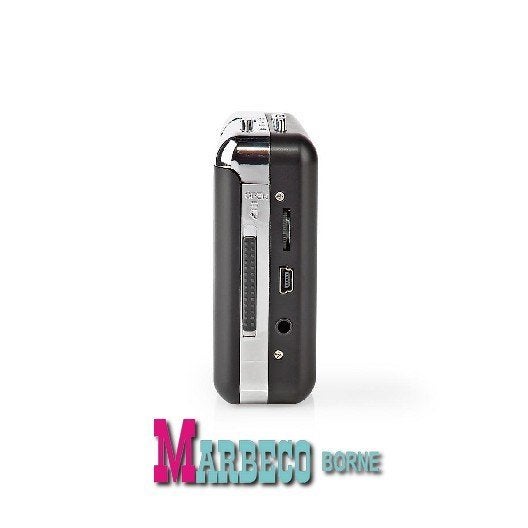 Cassette-MP3 converter, Cassetteband to MP3 omvormer, Nedis, Overige genres, Info@marbeco.nl, Nieuw in verpakking
