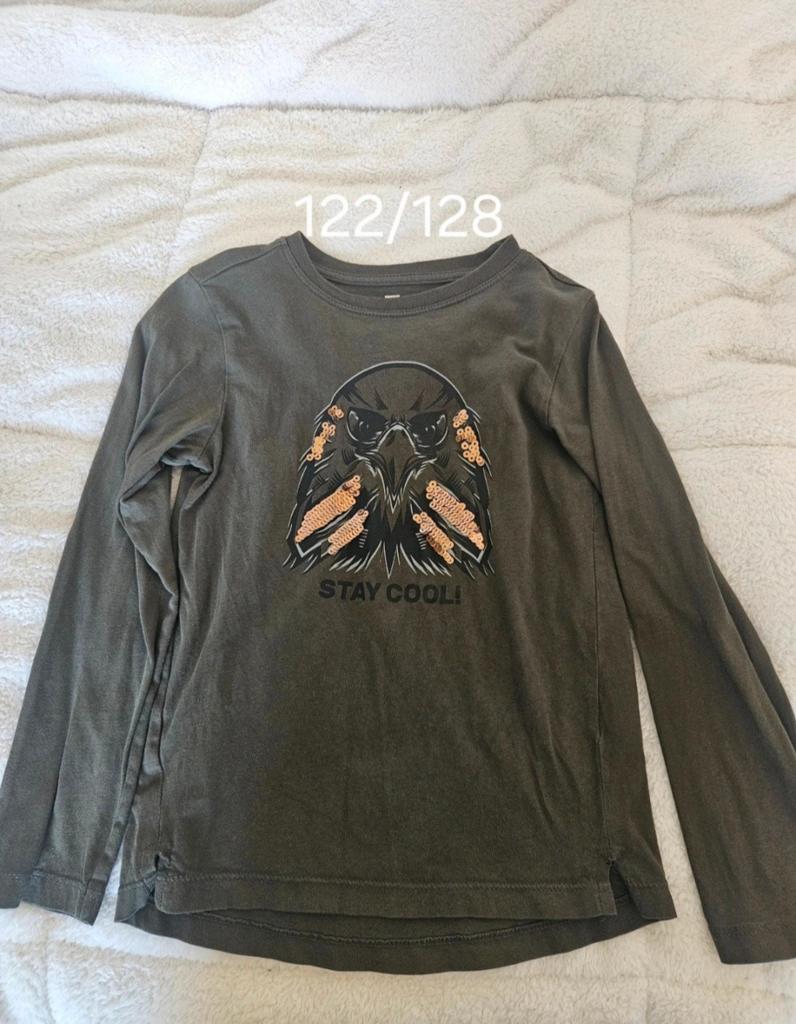 Stoer longsleeve shirt met adelaar (maat 122/1, Ophalen of Verzenden, Gebruikt, Jongen, Shirt of Longsleeve