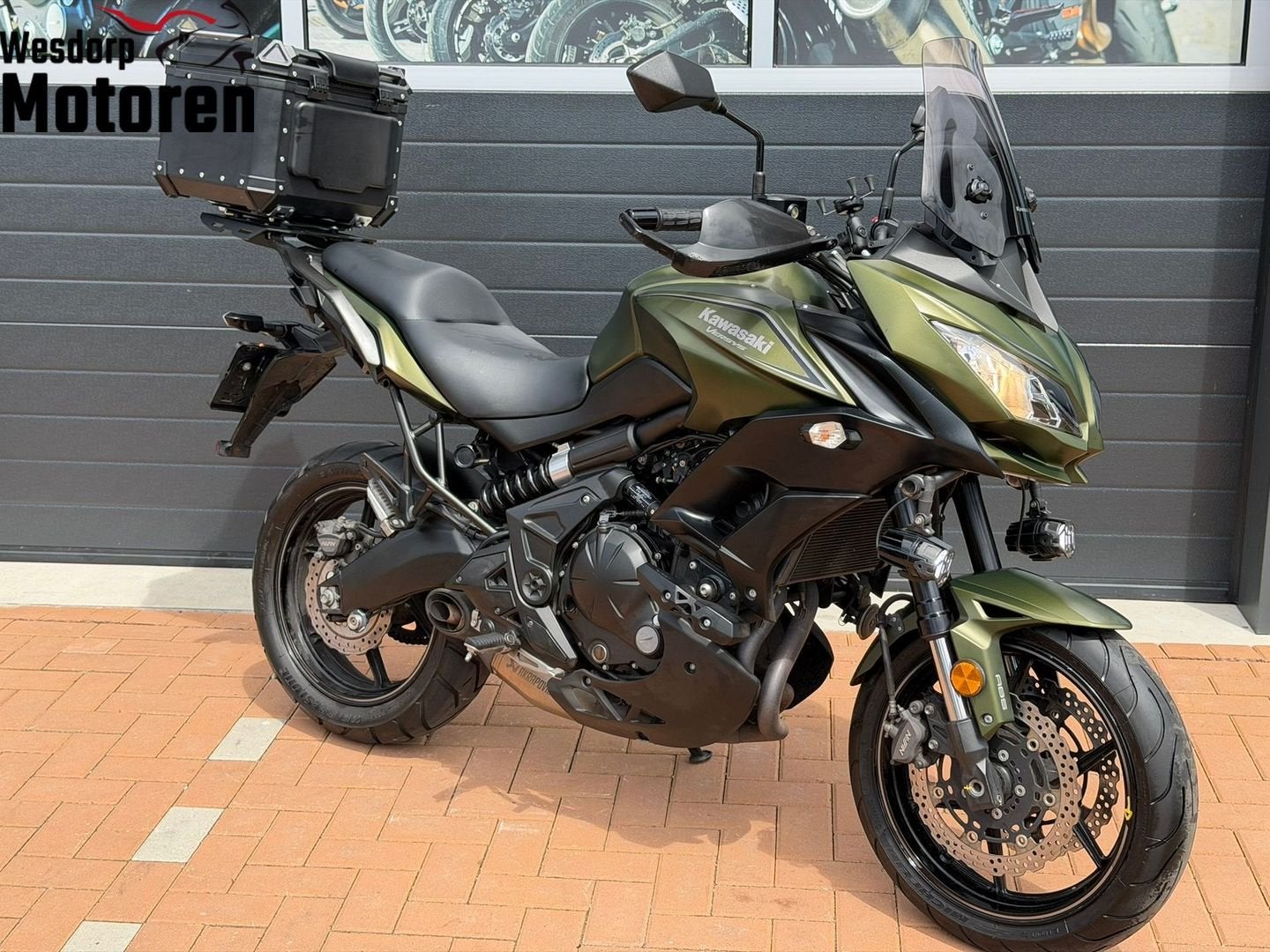 KAWASAKI KLE 650 VERSYS ABS AKRAPOVIC Gewilde Kleurstelling, 2 cilinders, 649 cc, Bedrijf, Onbekend