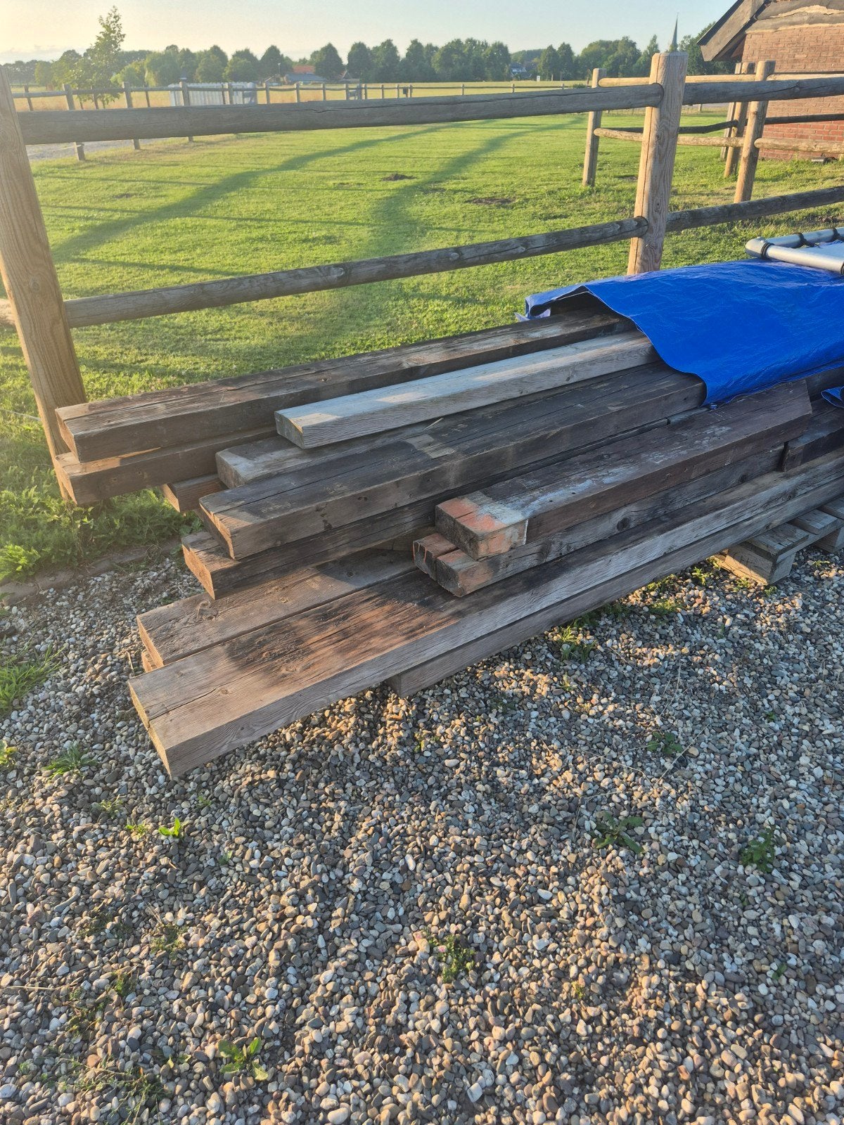 Houten balken 70x170mm, lengte tot 6 meter, Ophalen
