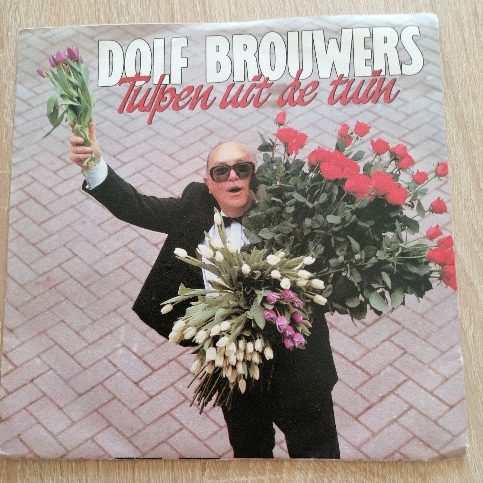 Dolf brouwers/tulpen uit de tuin, Ophalen of Verzenden, Gebruikt, Overige formaten, Levenslied of Smartlap
