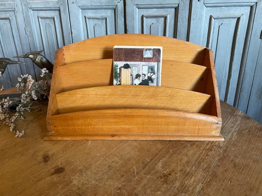 Postbakje Brievenbakje op bureau art deco 1930 Frans, Ophalen of Verzenden
