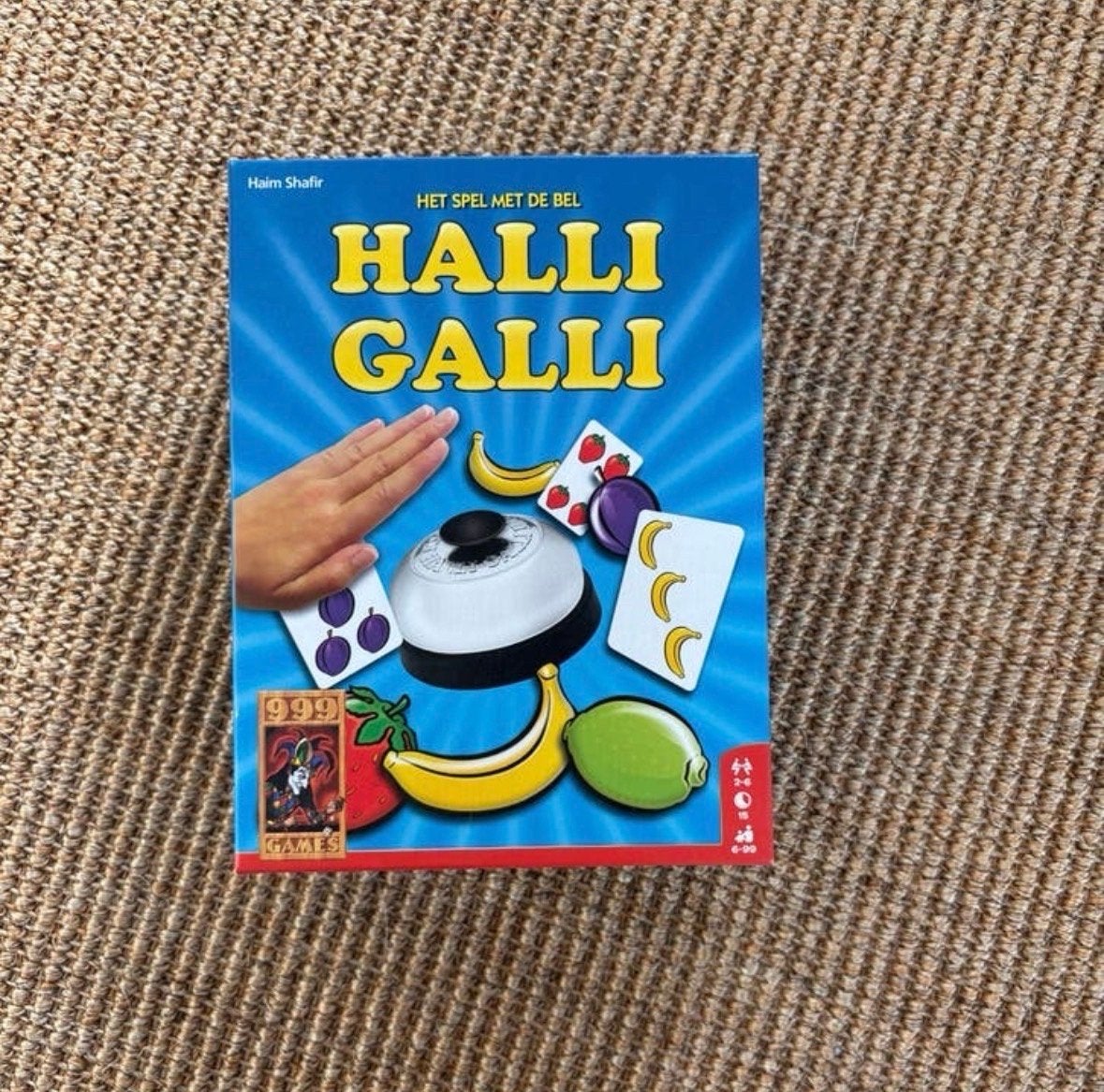 Halli Galli, Drie of vier spelers, Ophalen of Verzenden, Gebruikt