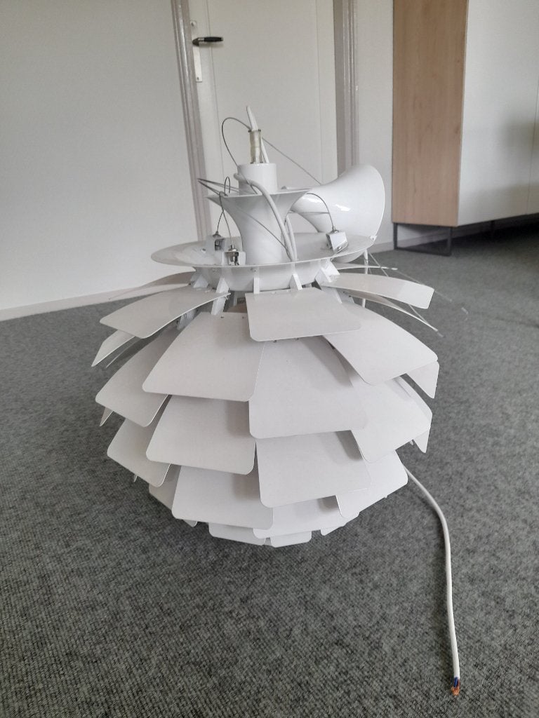Design hanglamp model artichoke, Ophalen, Overige fittingen, Zo goed als nieuw, Metaal