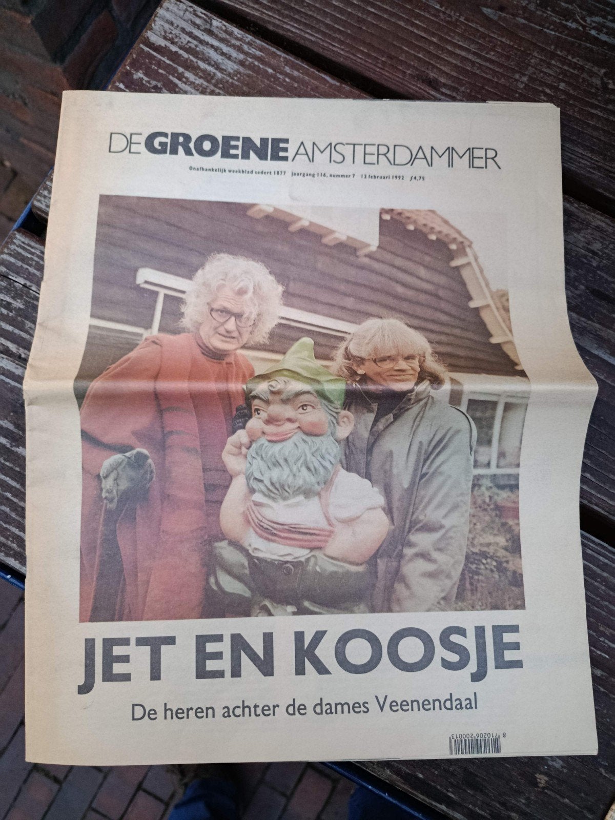 De groene Amsterdammer 12 februari 1992 o.a art. Koot en Bie, Ophalen of Verzenden, 1980 tot heden, Tijdschrift
