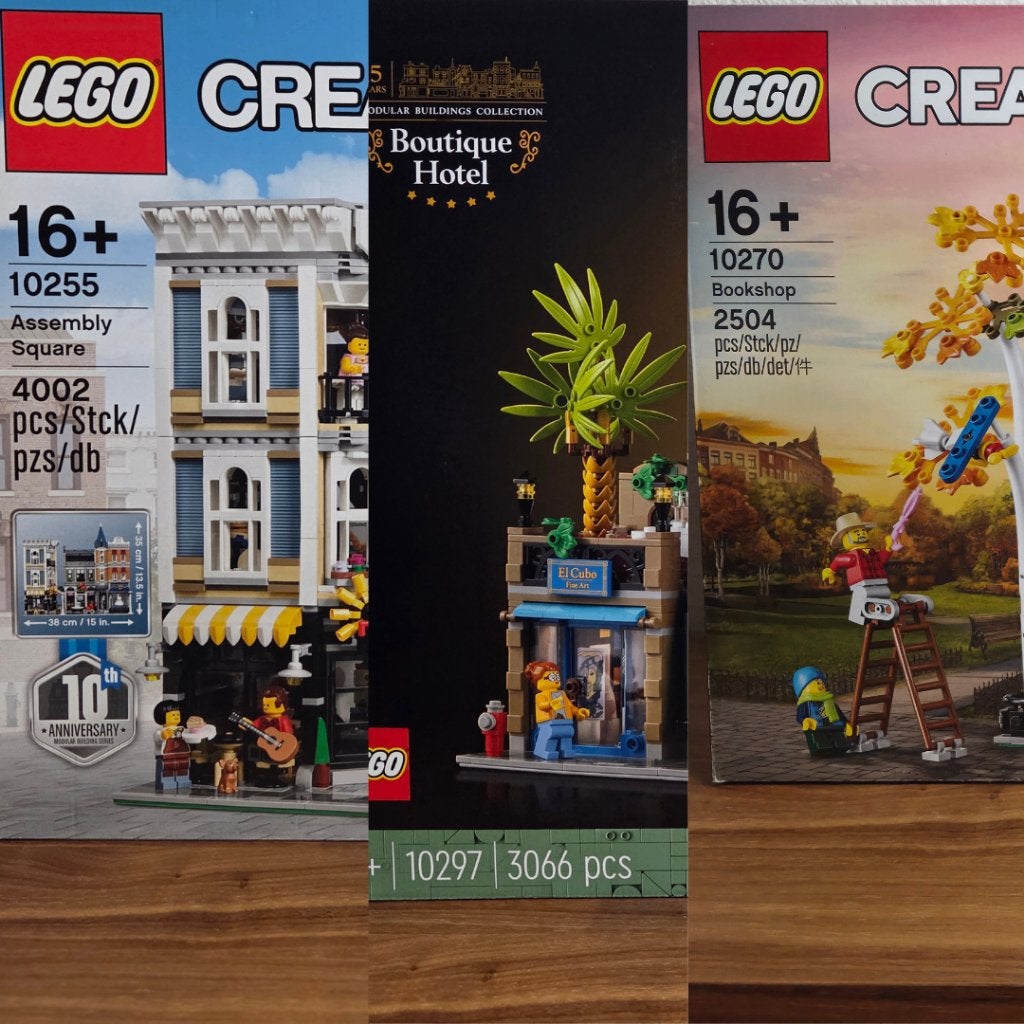 3x LEGO Creator Expert modulars sealed – 10255,10270,10297, Ophalen, Lego, Nieuw, Compleet