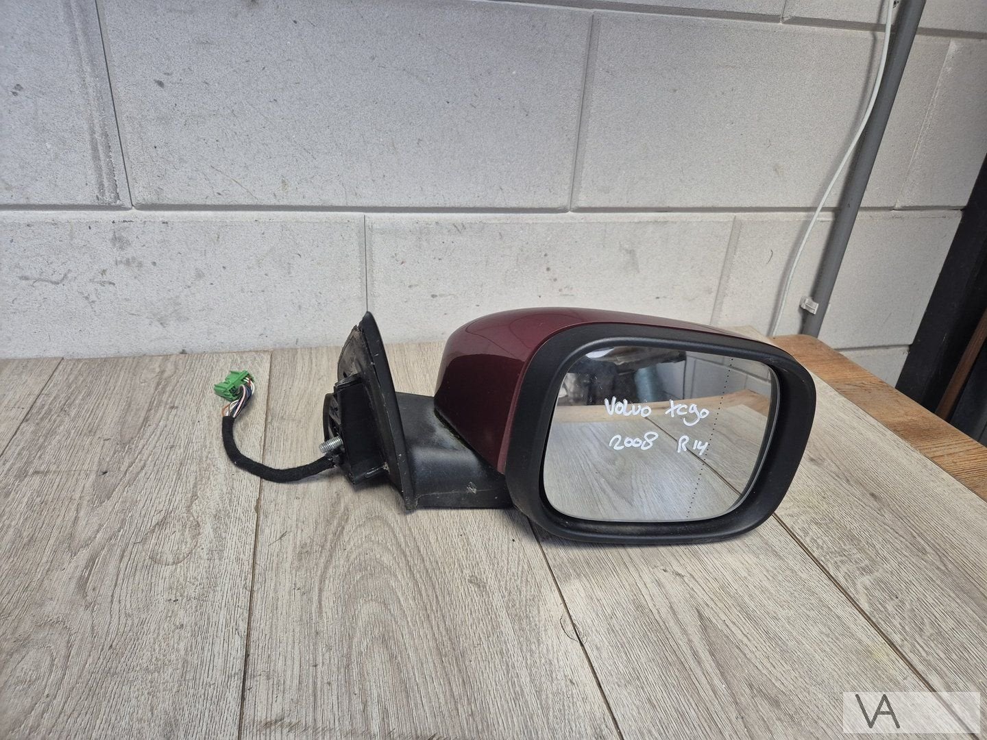Spiegel rechts Volvo XC90 2006 - 2014 14 draden knipperlicht, Auto-onderdelen, Gebruikt, -, -, Ophalen of Verzenden