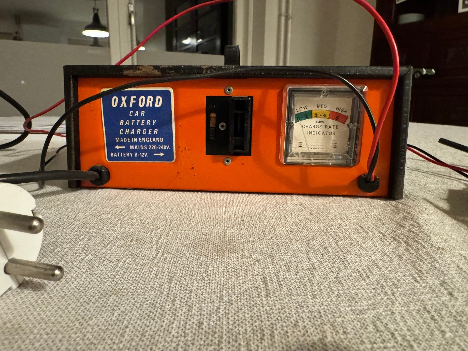 Oxford Vintage acculader 6 en 12 Volt, Ophalen of Verzenden, Gebruikt