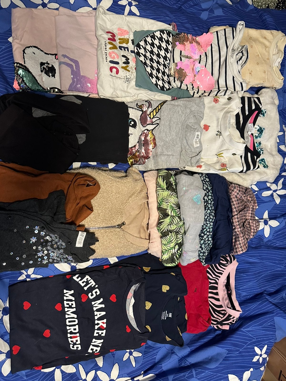 25 delig kledingpakket 134/140 meisje, Ophalen of Verzenden, Zo goed als nieuw, Maat 134