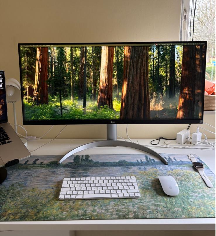 LG 34WQ650-W Ultrawide Monitor - Zo goed als nieuw, IPS, Zo goed als nieuw, Ultrawide, Ophalen