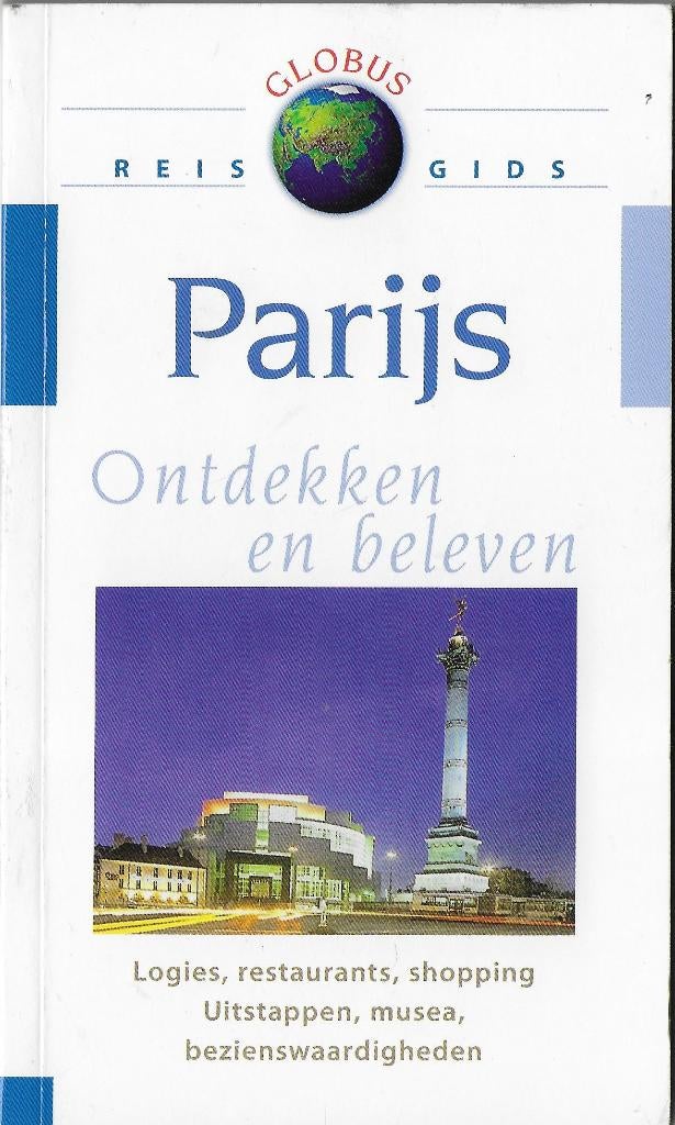 Rg11 Reisgids Globus Parijs ( 2009 - 2010), Boeken, Reisgidsen, Europa, Ophalen of Verzenden, Reisgids of -boek, Gelezen