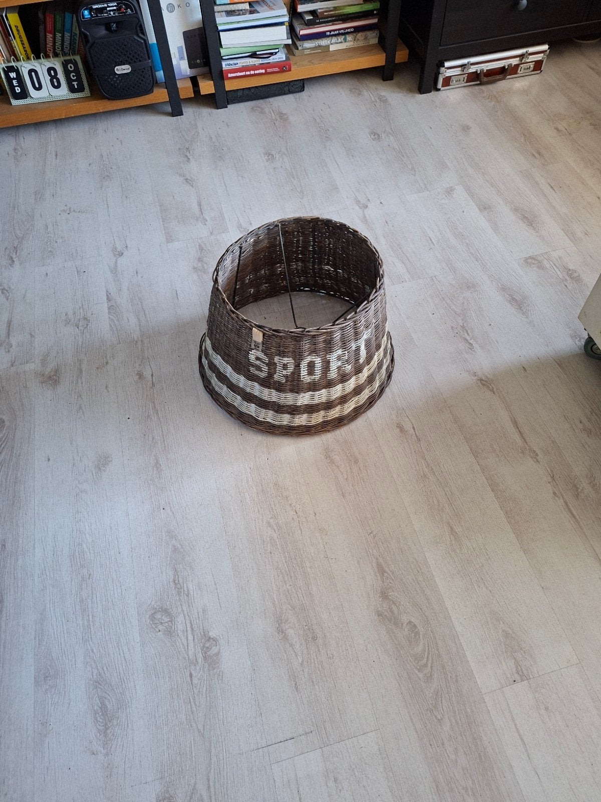 Riviera Maison 'SPORT' lampenkap, Ophalen of Verzenden, Gebruikt, Rond, 50 cm