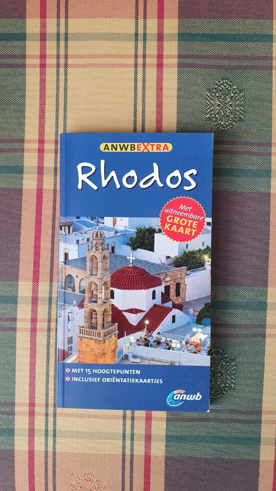 ANWB Extra Reisgids Rhodos met uitneembare kaart, Boeken, Ophalen of Verzenden