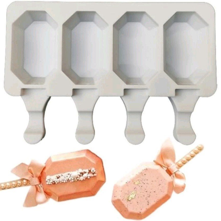 Cakesicle mallen per stuk, Ophalen, Nieuw, Meerkleurig, Kunststof