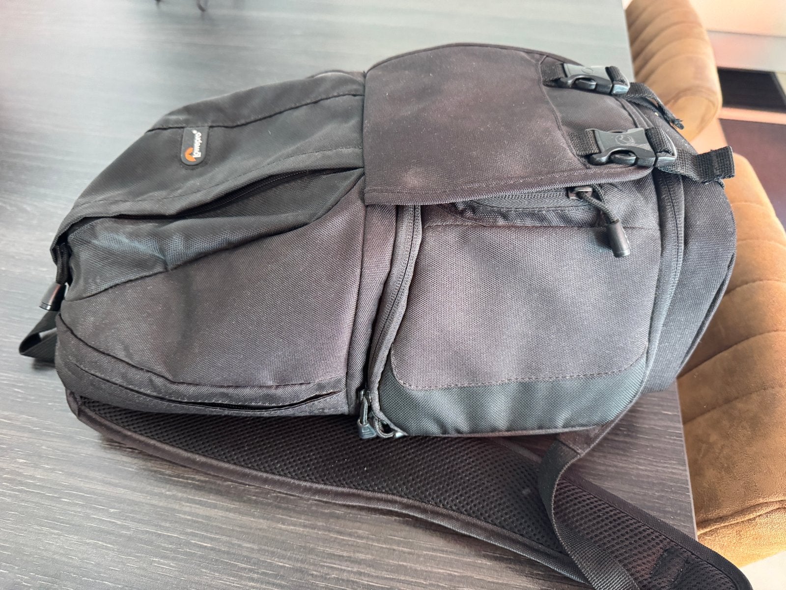 Lowepro Fastpack Cameratas - Compact en Veelzijdig, Rugtas, Gevoerd, Ophalen of Verzenden, Zwart