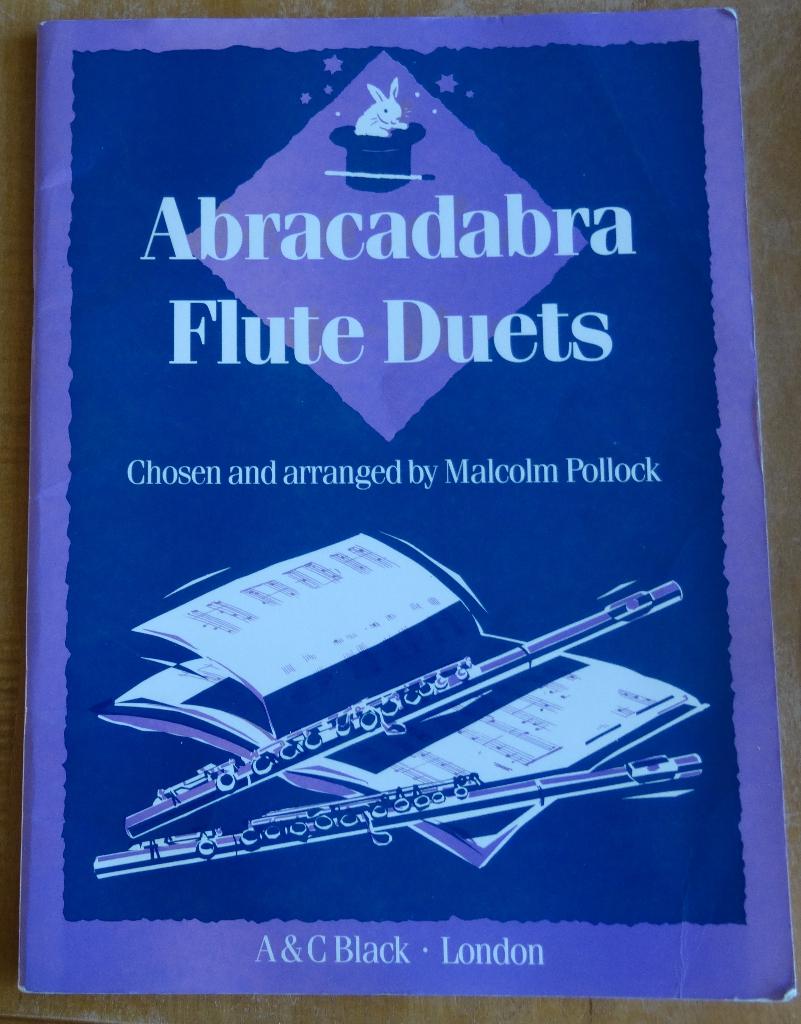 ABRACADABRA Flute Duets - Malcolm Pollock, Gebruikt, Overige genres, Overige soorten, Ophalen of Verzenden