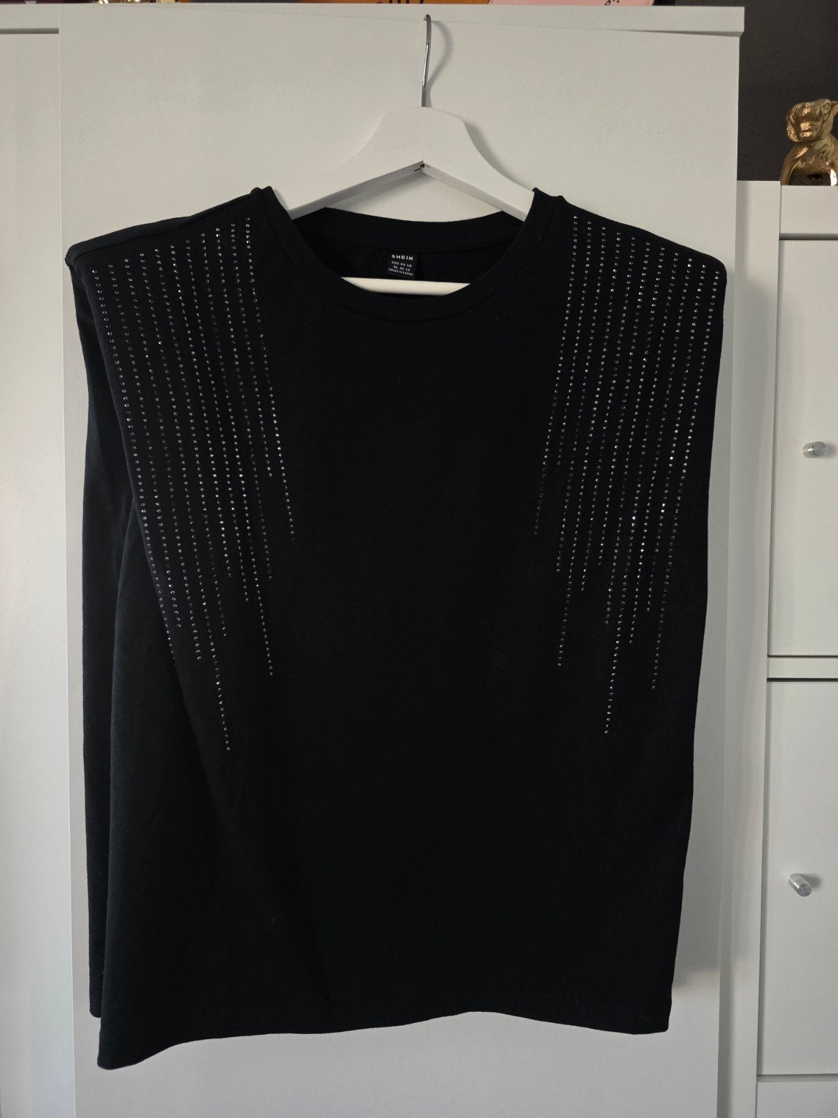Shein top maat XL, Zwart, Maat 46/48 (XL) of groter, Ophalen of Verzenden, Zo goed als nieuw