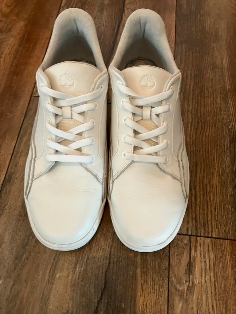 Timberland lederen Sneakers Wit Maat 46/NIEUW!, Ophalen of Verzenden, Nieuw, Wit, Sneakers of Gympen