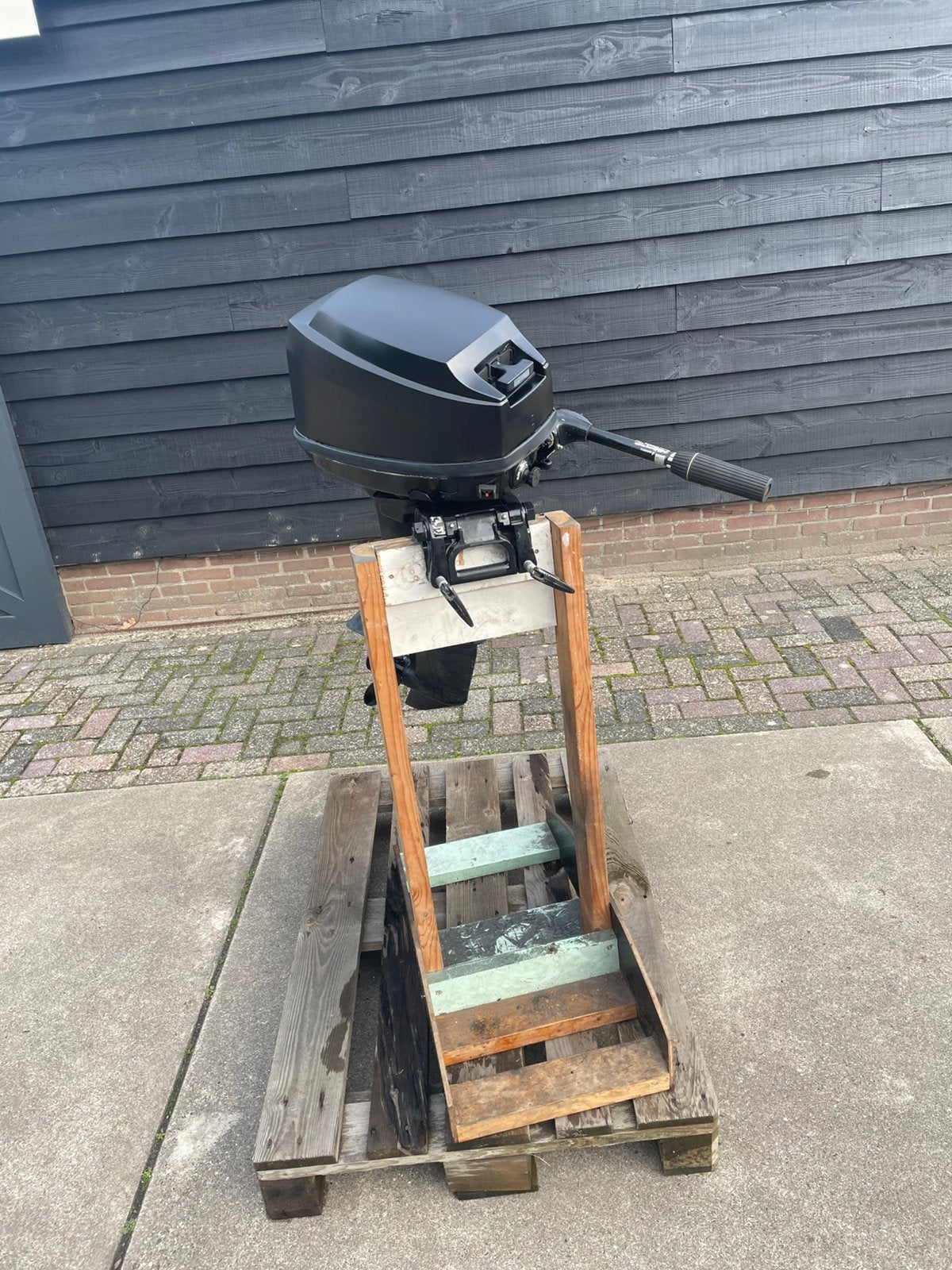 Mercury 8 pk kortstaart 2 takt, Ophalen, Gebruikt, Motor en Techniek, Zeilboot of Motorboot