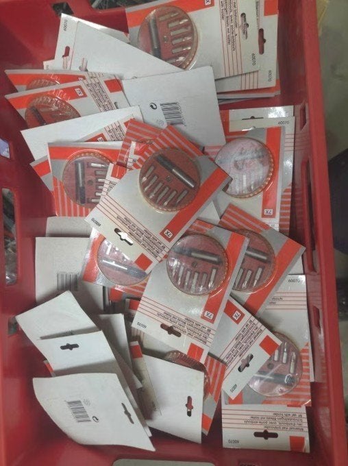 50 setjes schroefbitjes 7 delig á 1 euro per stuk., Ophalen of Verzenden, Nieuw