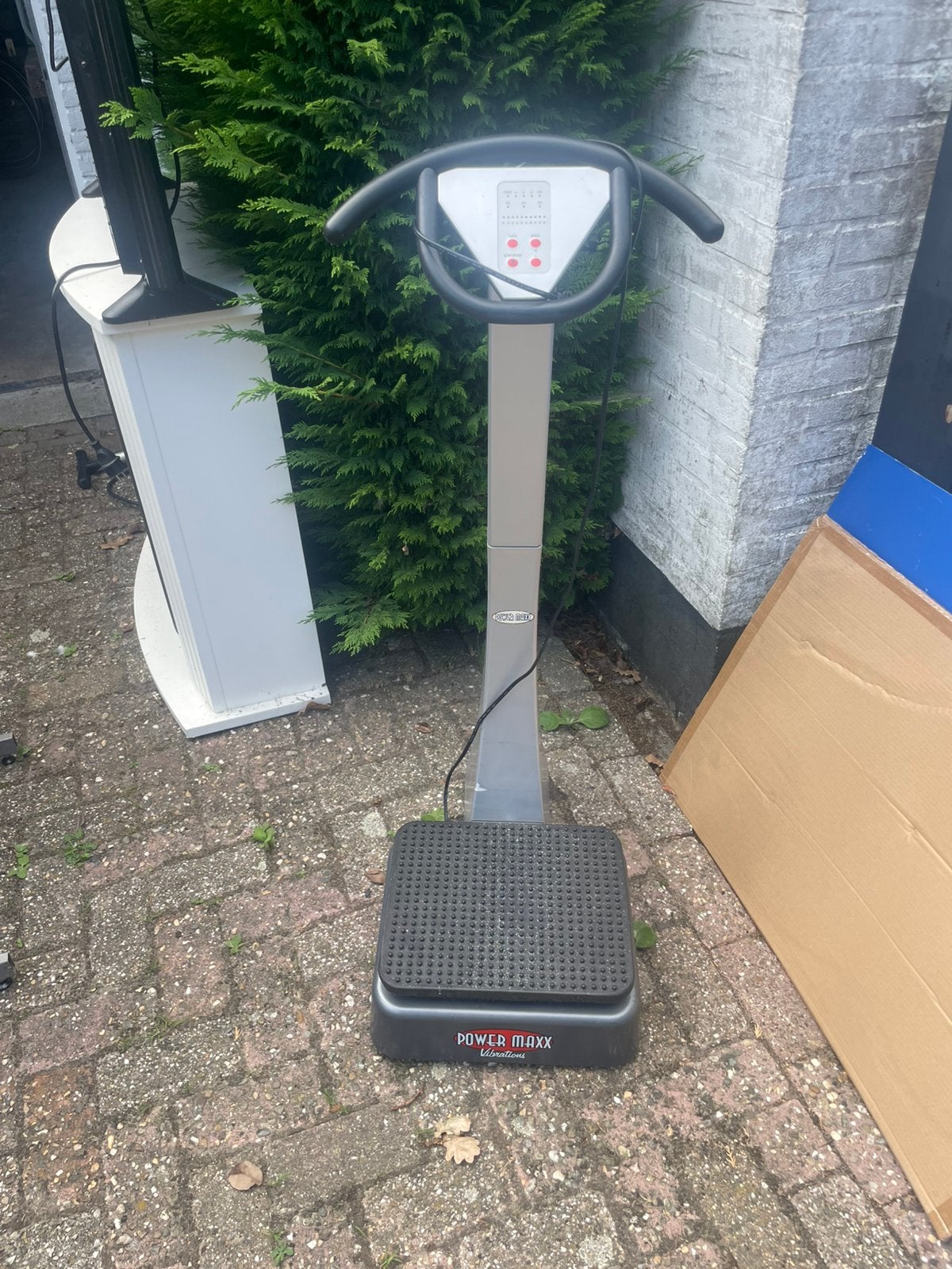 Power Maxx Trilplaat - Zo goed als nieuw, Trilplaat, Armen, Ophalen of Verzenden, Zo goed als nieuw