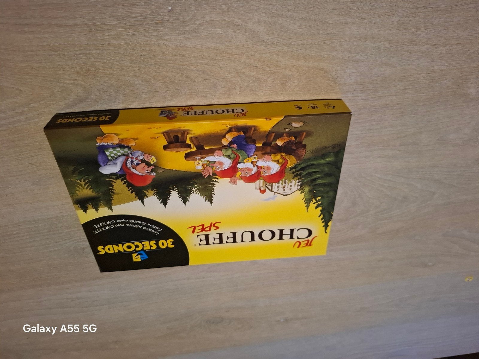 30 Seconds Chouffe Spel - Limited Edition, Chouffe / 30 Seconds, Ophalen of Verzenden, Zo goed als nieuw, Een of twee spelers