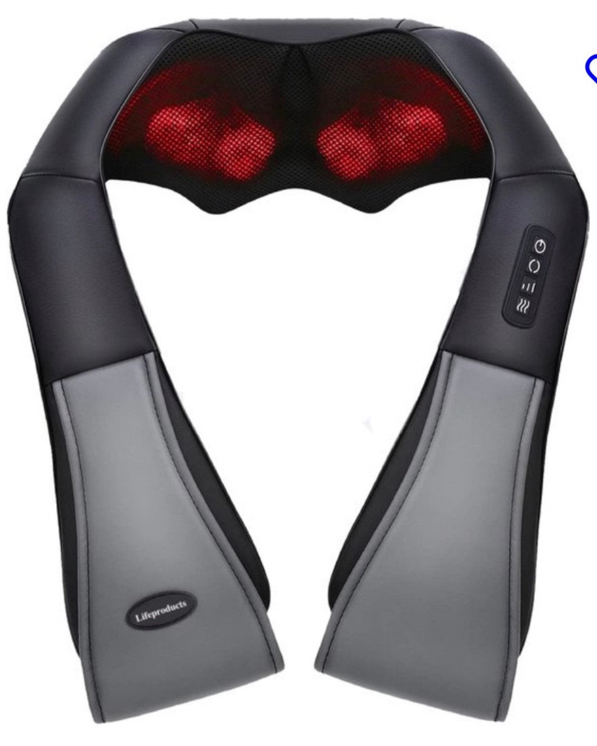 TE KOOP: NWE Lifeproducts Shiatsu Massagekussen Draadloos, Ophalen of Verzenden, Nieuw, Massagestoel of Kussen
