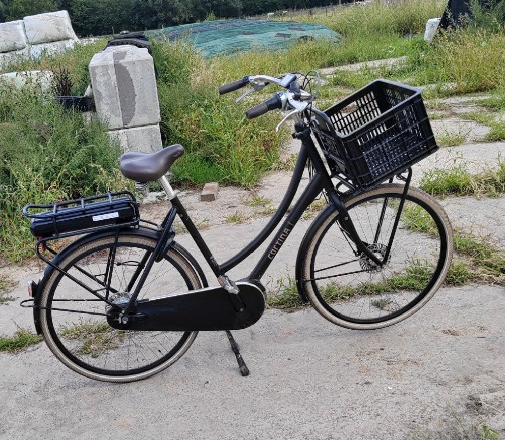 Cortina E-u4 D57 elektrische transport fiets, 28inch zgan!, Fietsen en Brommers, Fietsen | Dames | Damesfietsen, 56 cm of meer