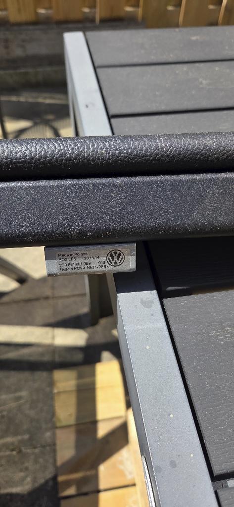 Volkswagen afdekscherm achterbak - 3G9 861 691 9B9, Ophalen, Gebruikt