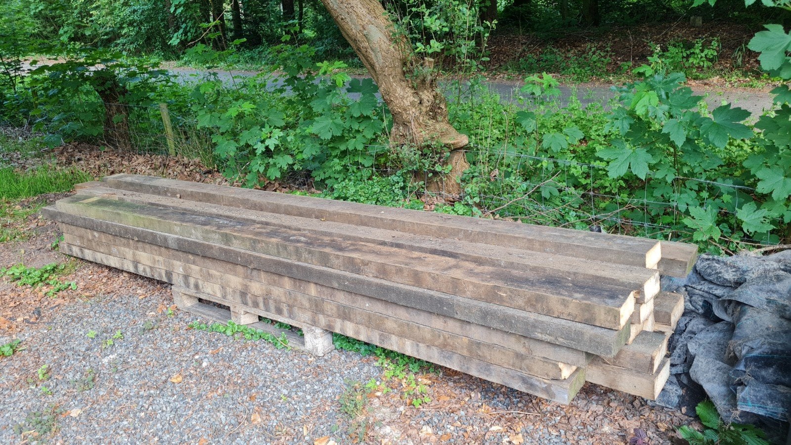 Houten balken, Ophalen, 250 cm of meer, Balken