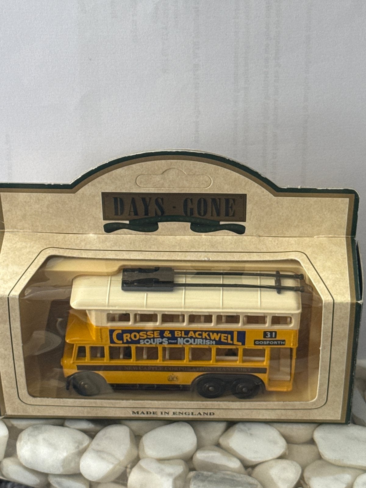Days Gone Crosse & Blackwell Tram Model - Nieuw in doos, Overige merken, 1:50 of kleiner, Overige typen, Nieuw