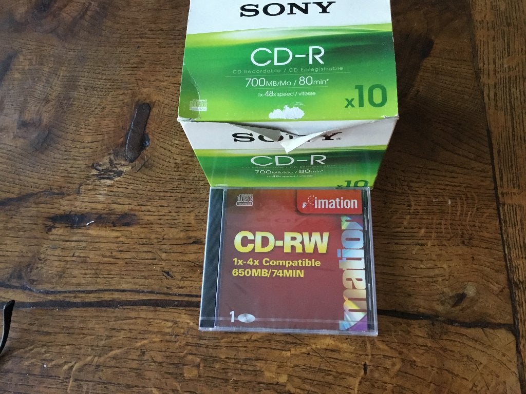 Cd-Rv10x  + Cd-RW 1x + cd-rw  7x, Ophalen of Verzenden, Nieuw in verpakking, Overige typen