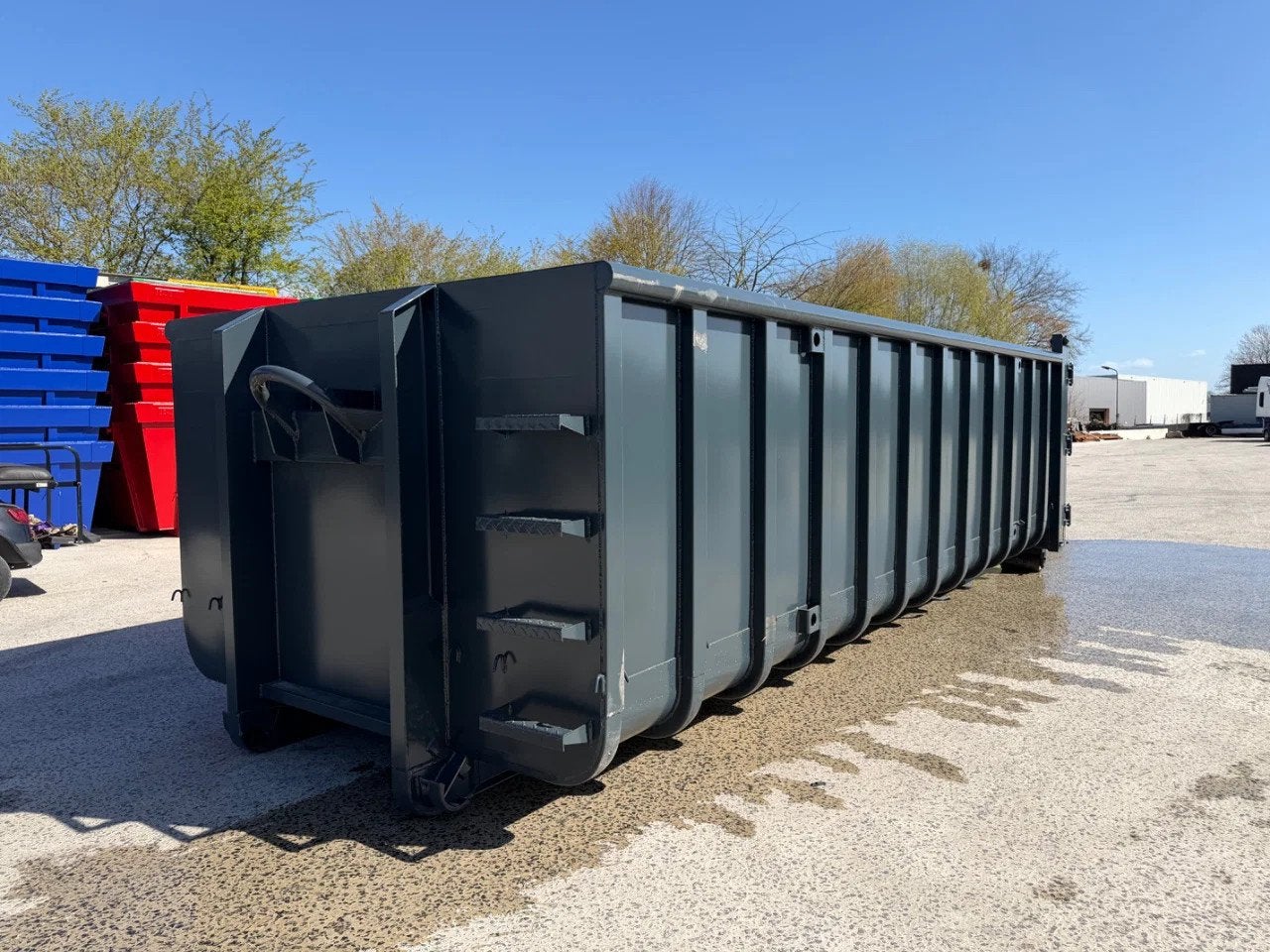 Sidalco 20m3 open container Franse deur RAL 7016 (bj 2026)
